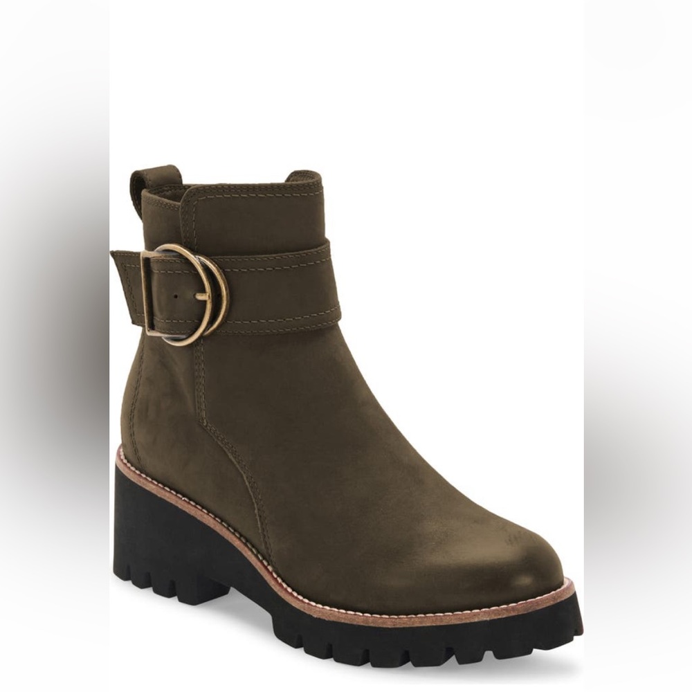 Blondo Dagger Waterproof Boot in olive green